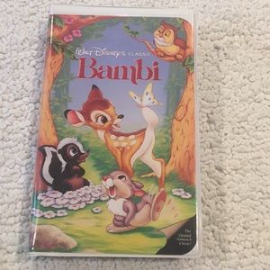 Bambi vhs rare new